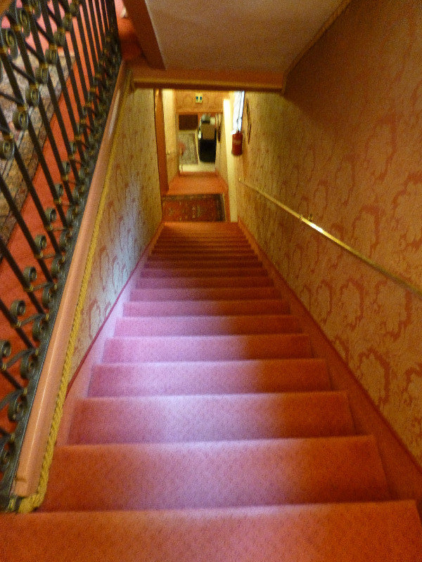 Stairs to our room.