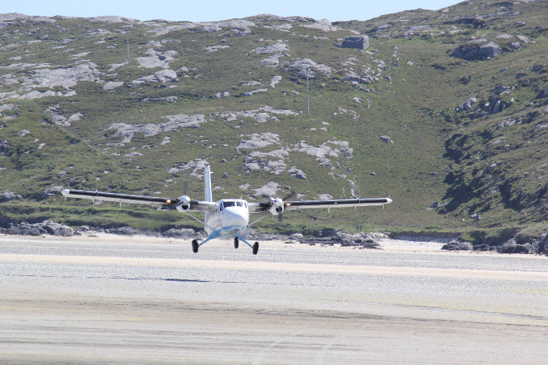 Taking off at Barra