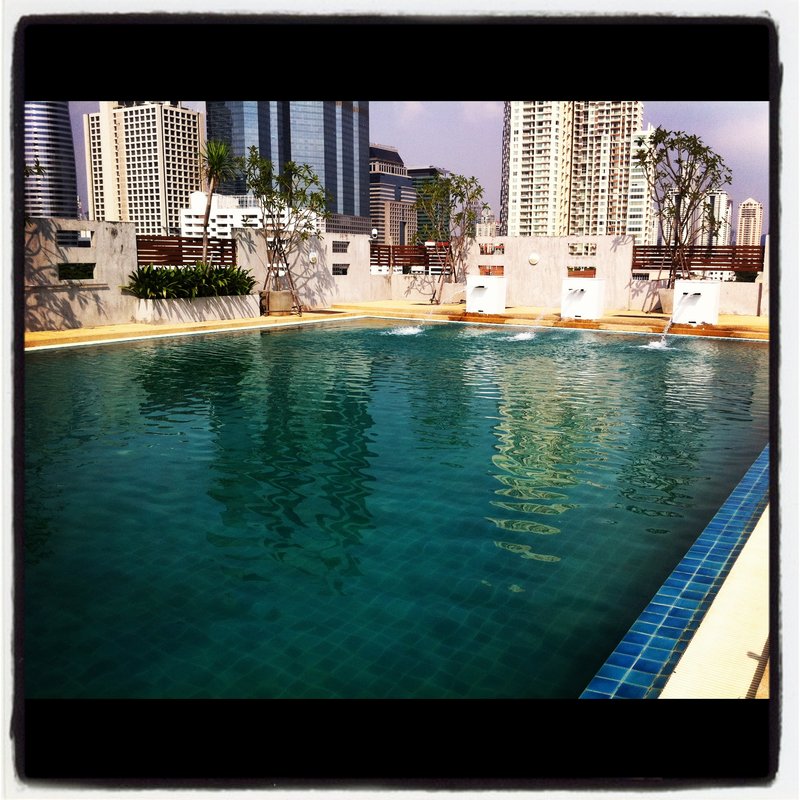 Pool at hotel