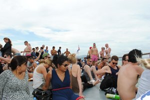 On the ferry from Phuket