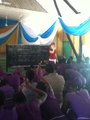 Christa teaching on Global Handwashing Day