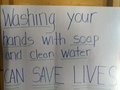 poster for Global Handwashing Day