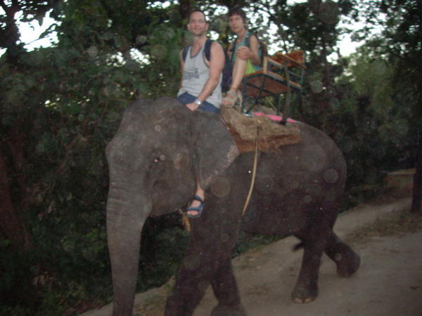 Kanchanaburi - Elephant treking