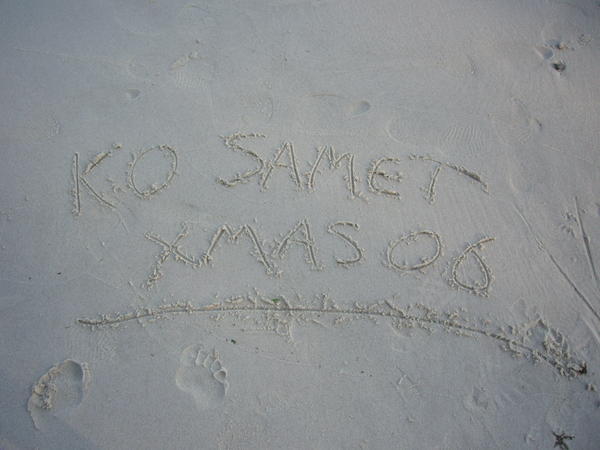 Ko Samet - Xmas on the beach