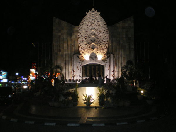 Kuta Bomb rememberance monument -Bali