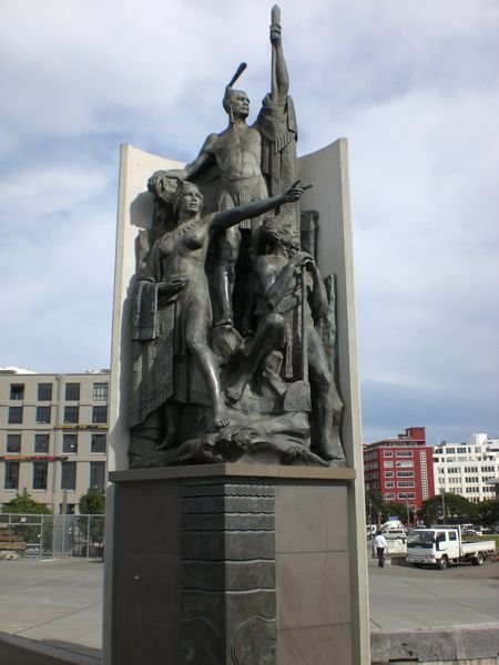 Maori Statue - Wellington