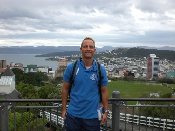 Above the city - Wellington