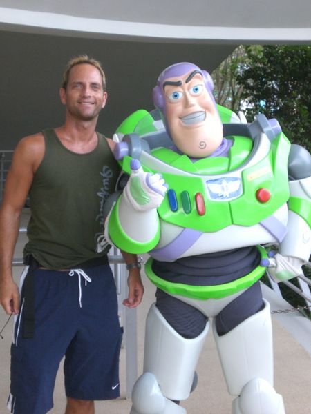 Buzz & me, Disney World, Orlando