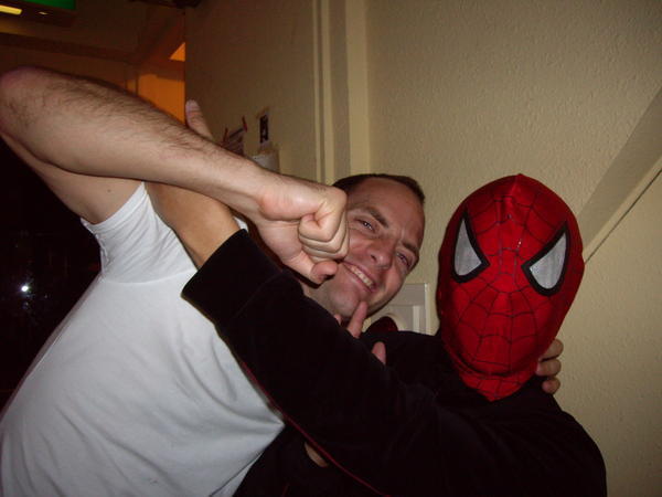 Fight with Spiderman!!