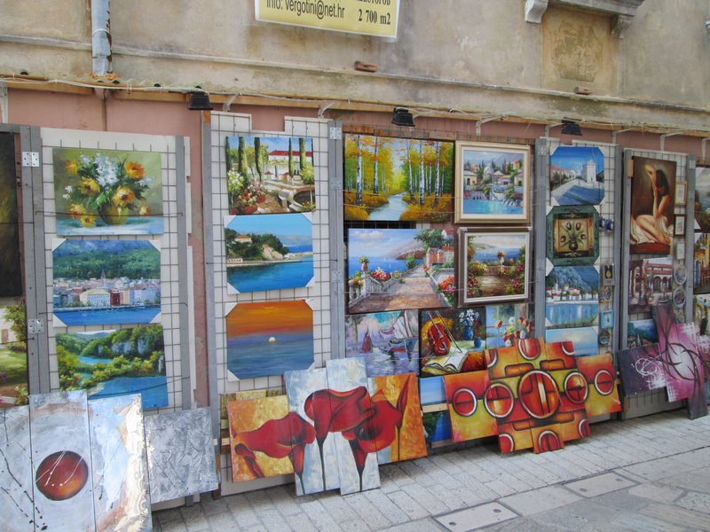 Art sold on the streets