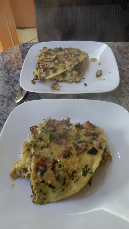 Sunday omelet. But wait … it’s Monday!
