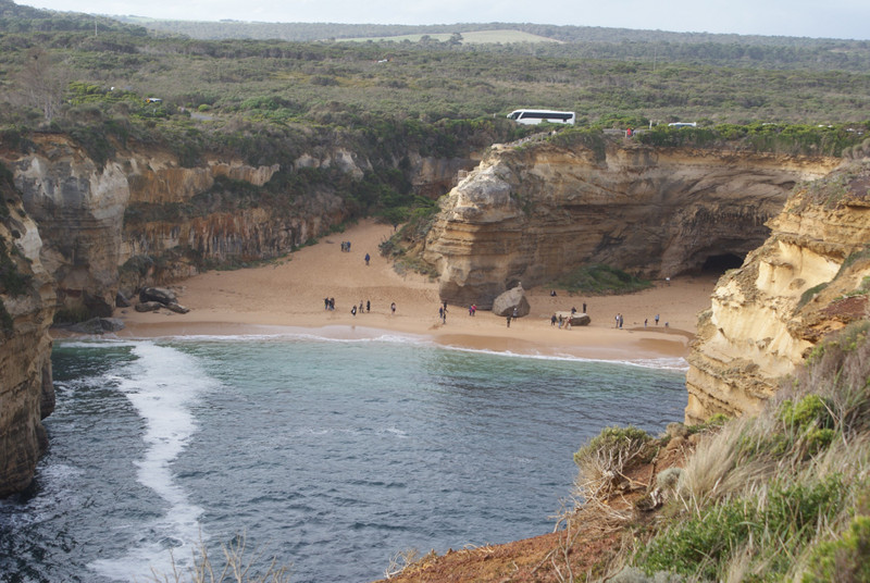 Looking back at the Loch Ard Gorge from a different vantage point,