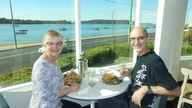 Great food, good company and a spectacular water front view.  What more could you ask for?