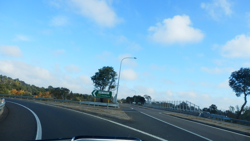 Onto the Hume Highway