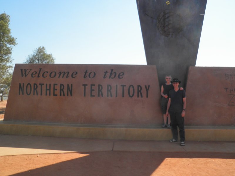 We enter the Northern Territory.