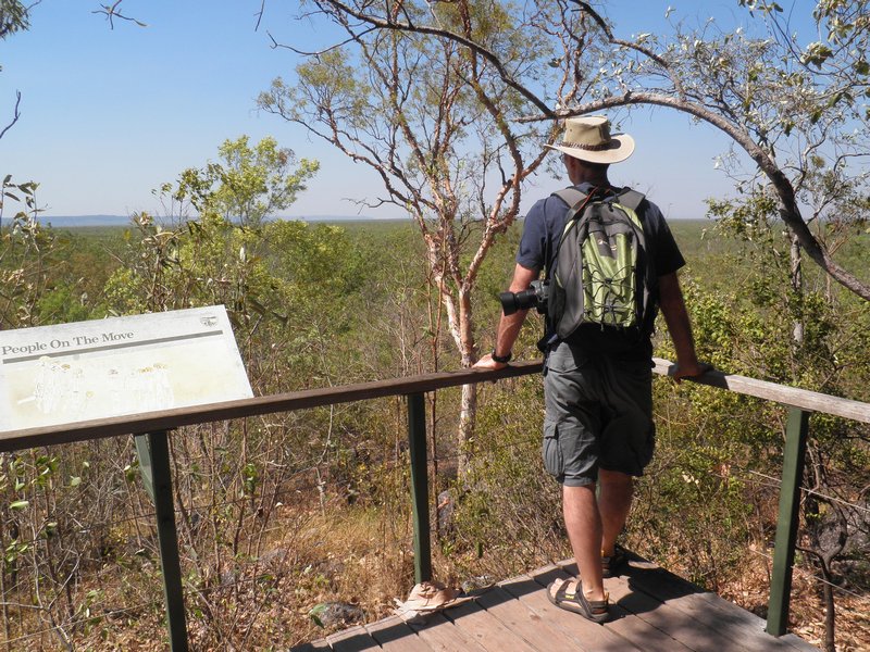 Looking out over the Kakadu plains