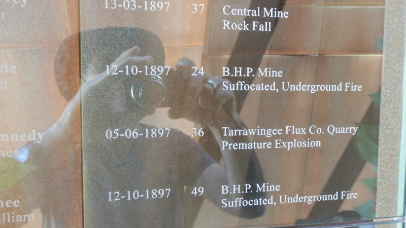 A closer look at the plaques reveals some confronting statistics