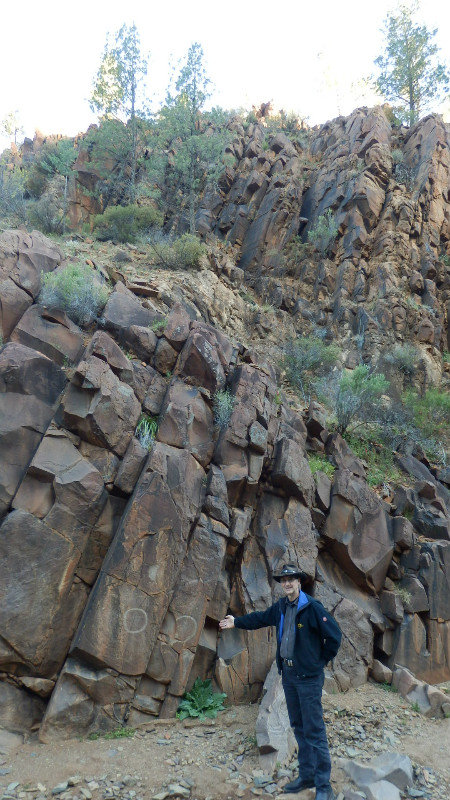 Petroglyphs in Sacred Canyon