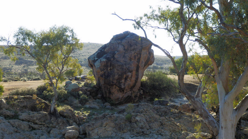 Death Rock at the Kanyaka waterhole