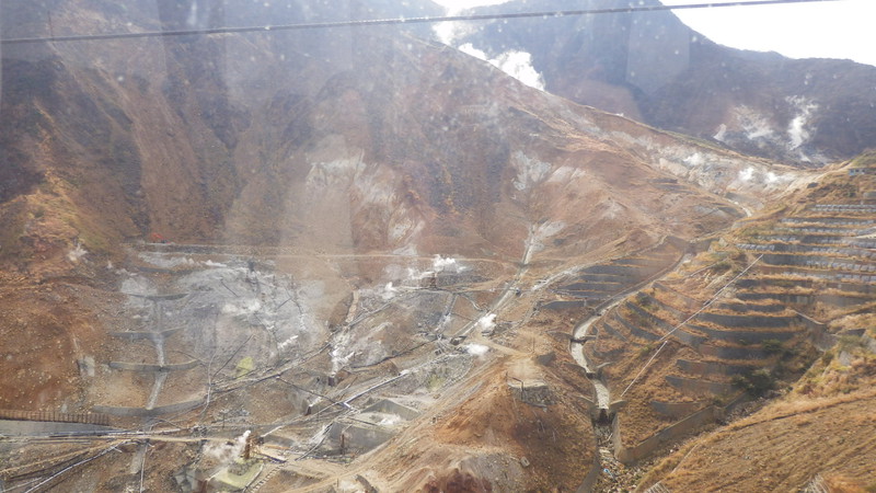 Mining volcanic steam.