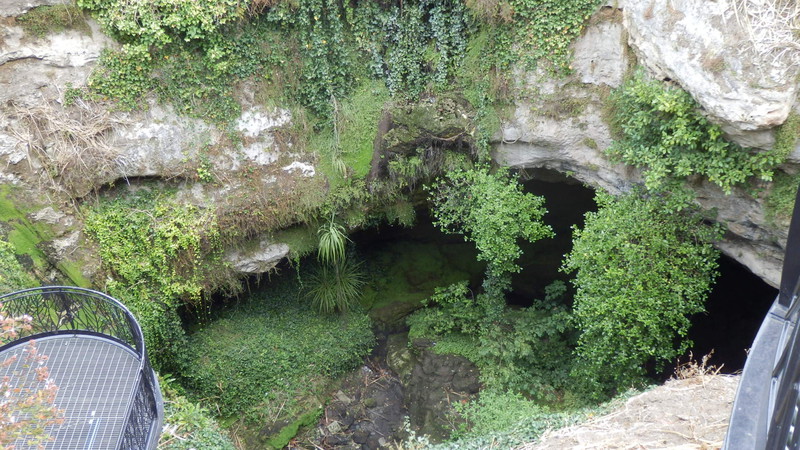 The sinkhole in central Mount Gambier