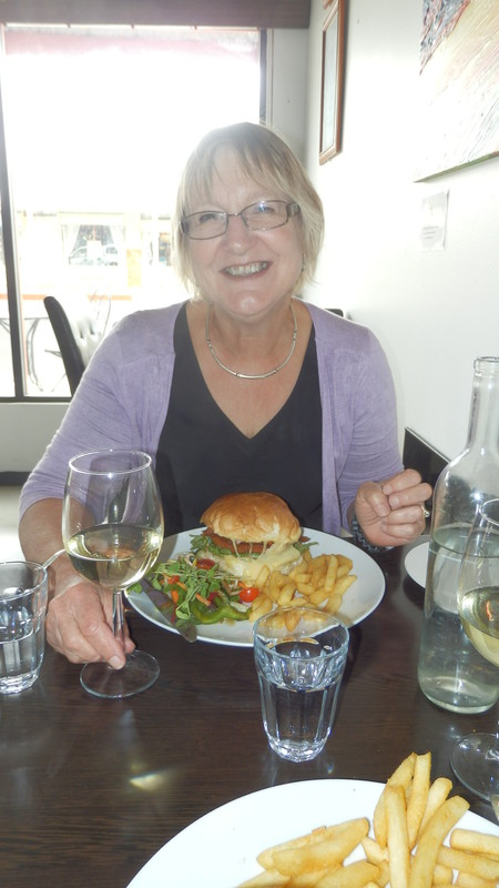 Another yummy burger – the diet can wait for another day