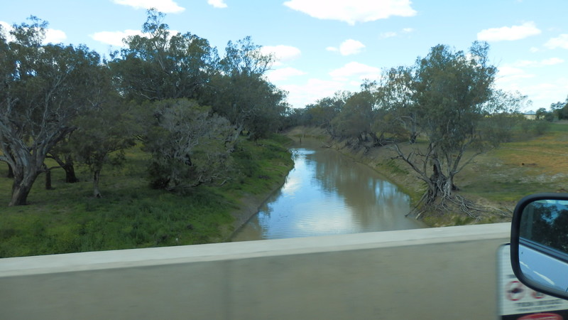Another small outback river in the channel country