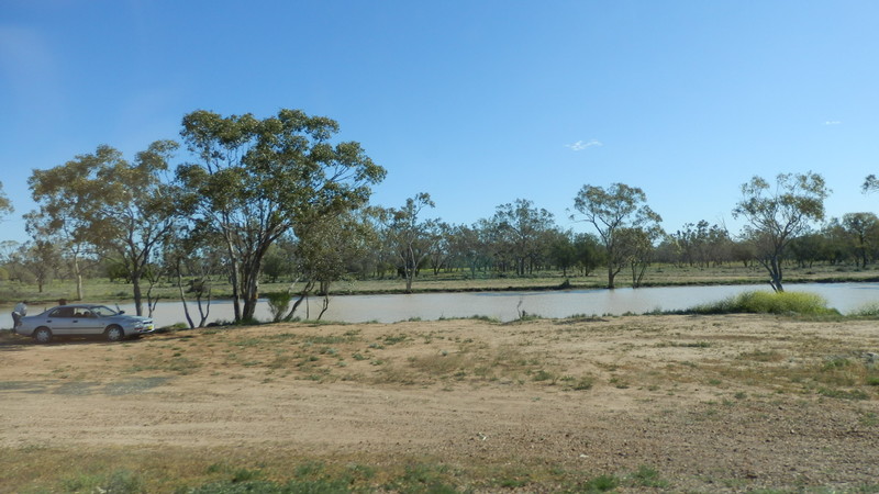 An outback billabong