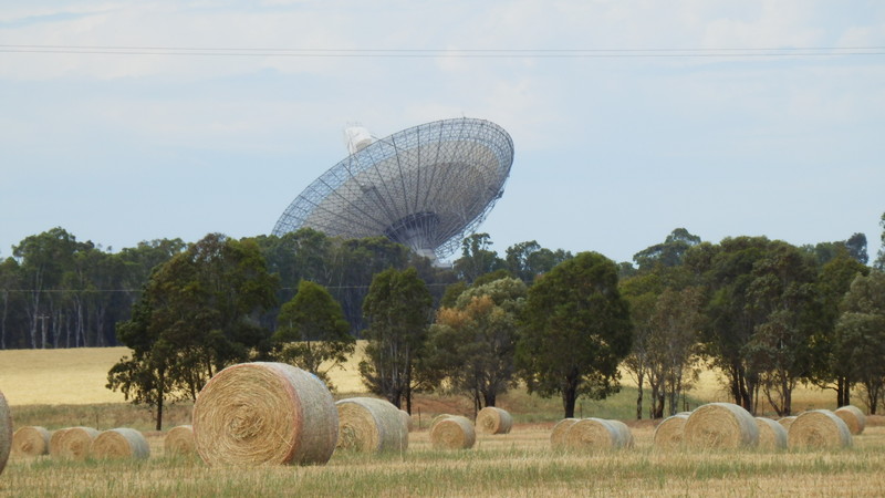 We approach the Parks Radio Telescope