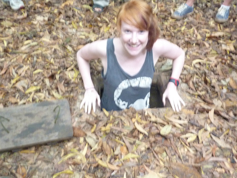 The Cu Chi tunnels