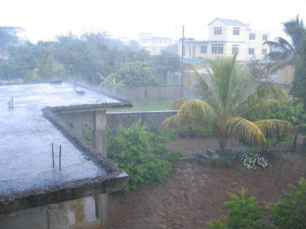 Yes, some days it rains in Mauritius