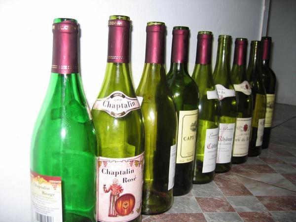Cyclone wine consumption