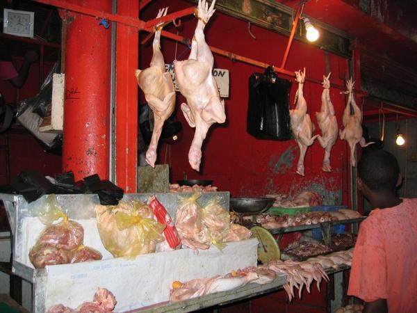 Port Louis meat market