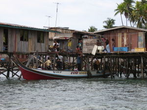 The locals at Mabul island