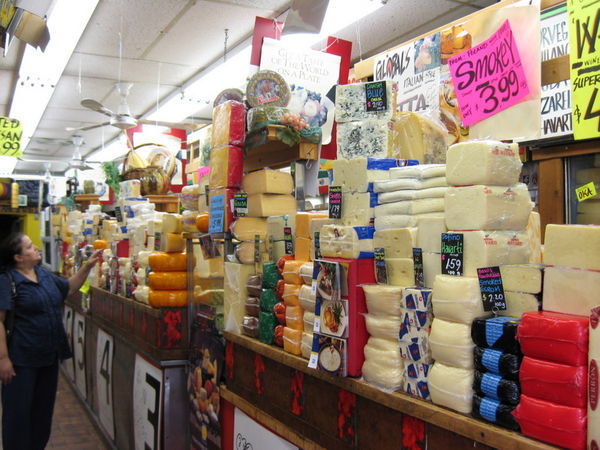 Cheese shop at Kensington Market in Toronto
