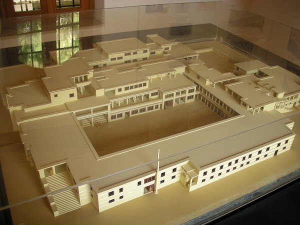 5. Model of the palace at Malia, Crete