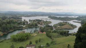 80. Guatapé reservoir and landscape