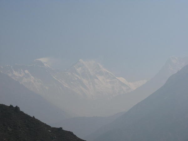 First View of Everest