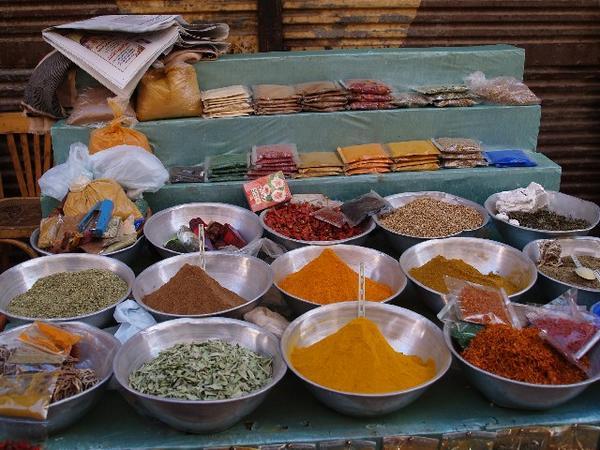 Aswan Spice market