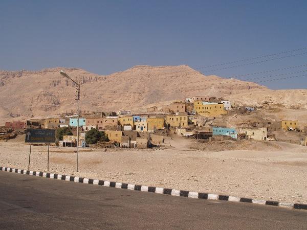 Rural village in Luxor