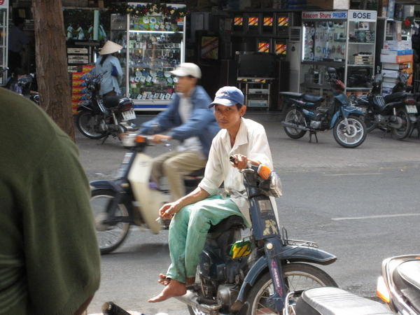 Moped escort in Saigon