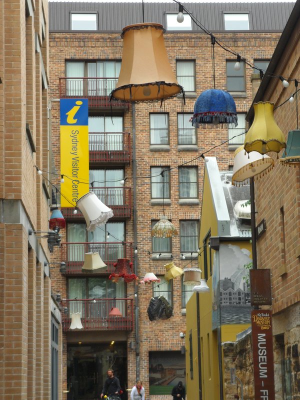 Lampshades in Street