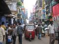 The narrow crowded streets of Pettah
