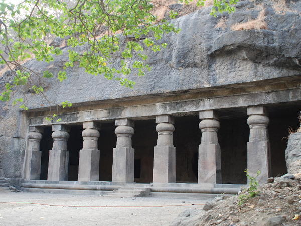 Cave temple at Elephanta