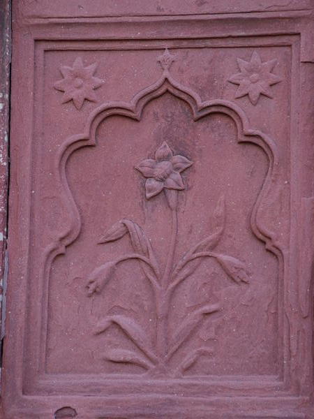 Detail at the Red Fort, Delhi