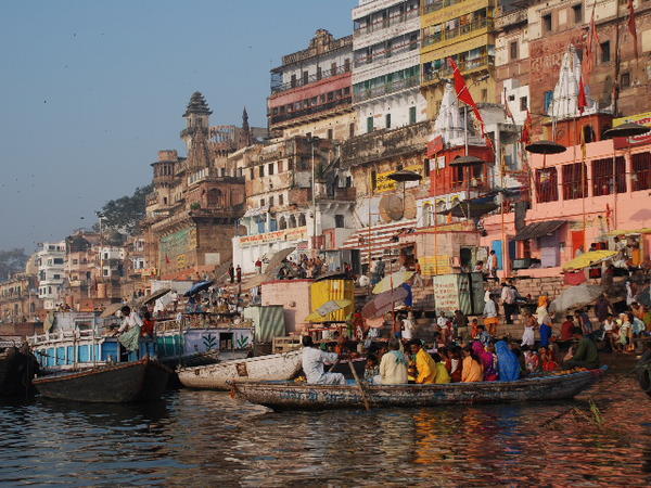 Looking towards the Ghats