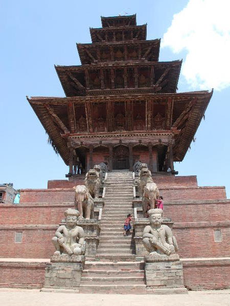 Nepal's tallest temple, Bhaktapur