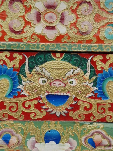 Detail Ronghpo Monastery