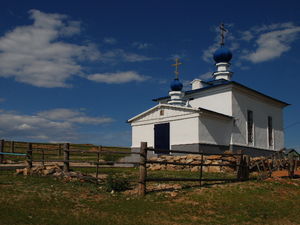 Church, Olkhon island, Siberia