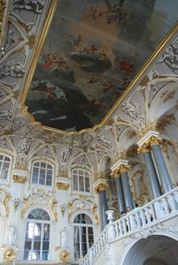 Inside the Hermitage, St Petersburg